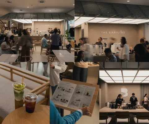 ภาพรวม 5 ภาพจากรีวิว The Baristro • เซ็นทรัลพระราม 2 โดย @1.dayz