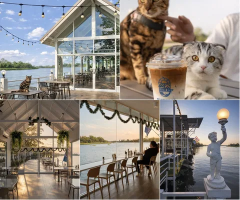 ภาพรีวิว RIVERWHALE CAFE