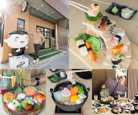 ภาพรีวิว Nigiwai Sushi • เมืองใหม่ชลบุรี