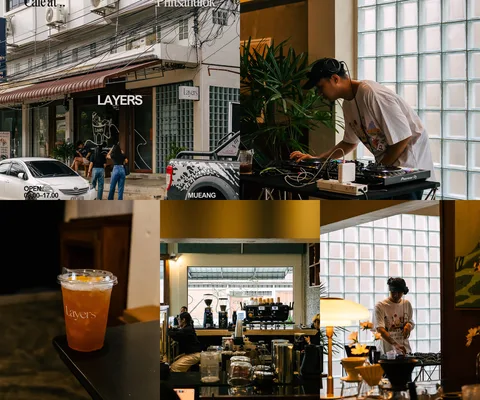 ภาพรวม 5 ภาพจากรีวิว Layers Cafe • พิษณุโลก โดย @1.dayz