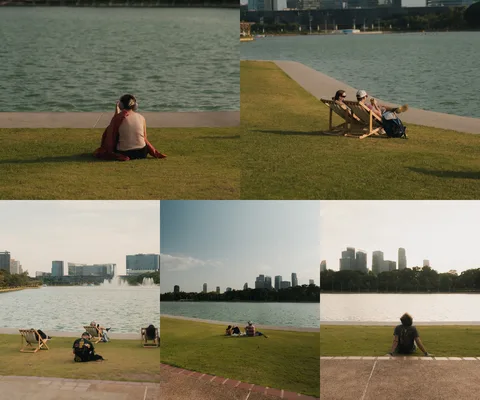 ภาพรวม 5 ภาพจากรีวิว สวนเบญจกิติ โดย @1.dayz