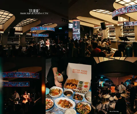 ภาพรวม 5 ภาพจากรีวิว Tube Groove • CentralWorld โดย @1.dayz