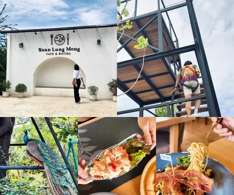 ภาพรีวิว สวนลุงหมง Cafe & Bistro • ไทรน้อย