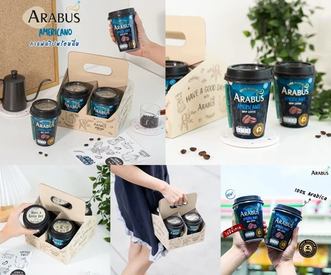 ภาพรีวิว Arabus Chilled Cup • Americano Drip Coffee