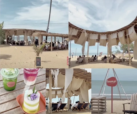 ภาพรีวิว BAMP : Beach & Cafe • ปากน้ำปราณ