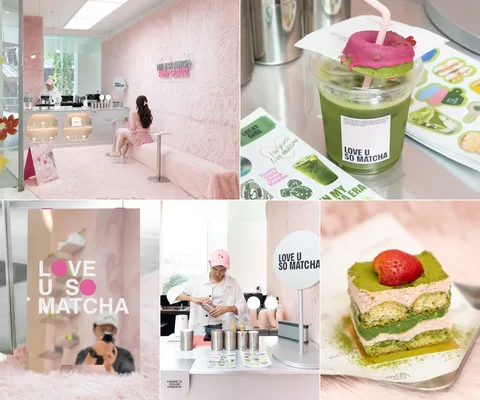 ภาพรีวิว LOVE U SO MATCHA • Pink Cloud