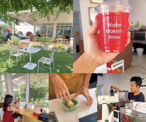 ภาพรีวิว Seven Rabbit Coffee & Tea • พัฒนาการ