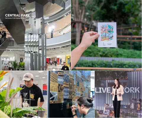 ภาพรีวิว Central Park Design for Bangkok