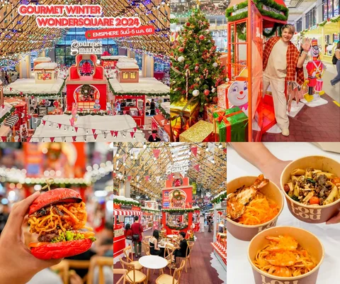 ภาพรีวิว Gourmet Winter Wondersquare 2024 • EMSPHERE