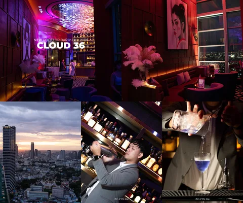 ภาพรวม 5 ภาพจากรีวิว Cloud 36 • Chatrium Riverside โดย @1.dayz