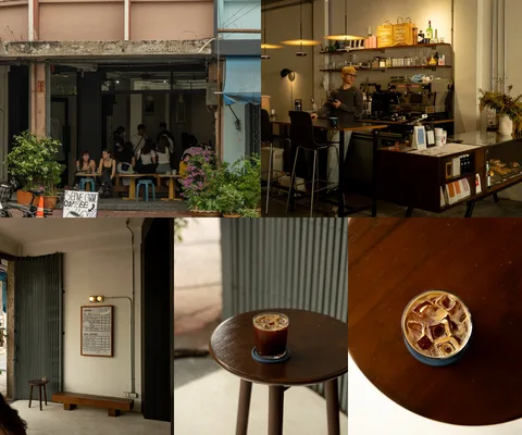 ภาพรวม 5 ภาพจากรีวิว JEEN Coffee Bar • เยาวราช โดย @1.dayz