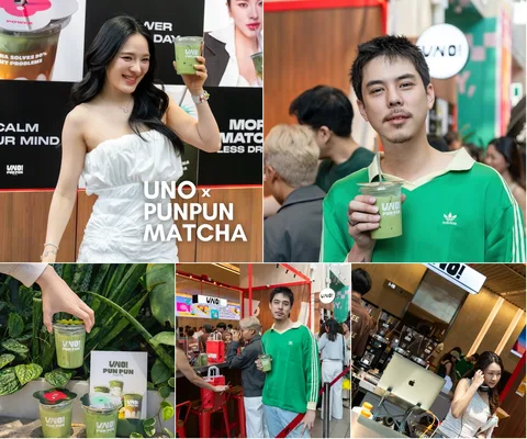 ภาพรีวิว UNO × PUNPUN Matcha