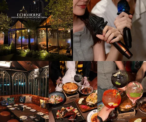 ภาพรวม 5 ภาพจากรีวิว Echo House by R&B Karaoke • ชิดลม โดย @1.dayz