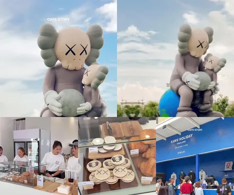 ภาพรีวิว KAWS:HOLIDAY THAILAND • ป๊อปอัพคาเฟ่