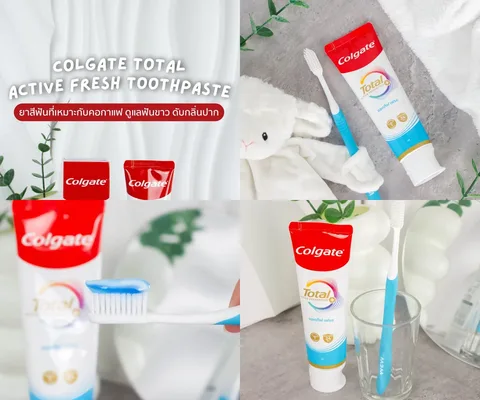 ภาพรีวิว Colgate Total Active Fresh