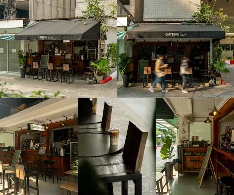ภาพรวม 5 ภาพจากรีวิว CoffeeMe Cafe • TST Tower โดย @1.dayz