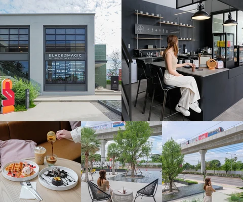 ภาพรีวิว Black Magic Coffee Roastery • คูคต