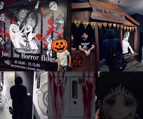 ภาพรีวิว Junji Ito Horror House • MBK Center 2566