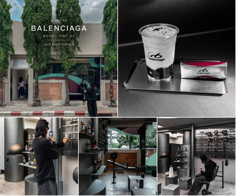 ภาพรีวิว Balenciaga Boost • TechWear Matcha People