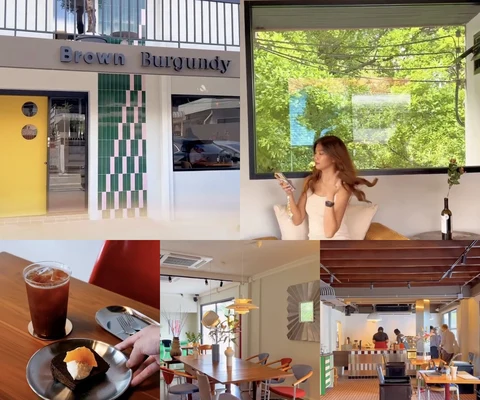 ภาพรีวิว Brown Burgundy • พระราม 9