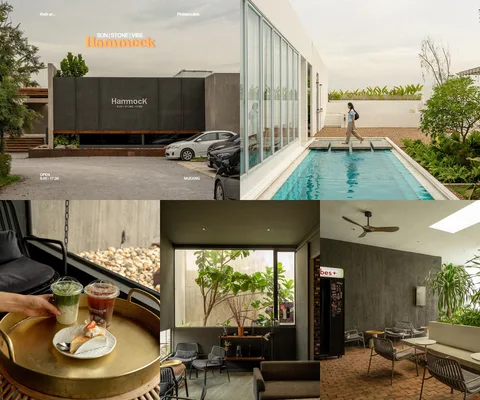 ภาพรวม 5 ภาพจากรีวิว Hammock Cafe & Restaurant • พิษณุโลก โดย @1.dayz