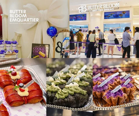 BUTTER BLOOM • EmQuartier