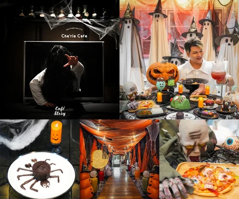 ภาพรีวิว Che’rie Cafe • ฮาโลวีน 2566