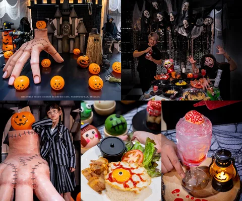 ภาพรีวิว เฌอริ คาเฟ่ • Halloween 2025