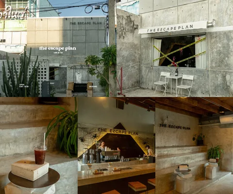 ภาพรวม 5 ภาพจากรีวิว The Escape Plan Café • ตาก โดย @1.dayz