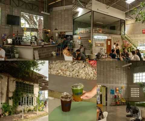 ภาพรวม 5 ภาพจากรีวิว NMW Cafe & Club • หนองมน โดย @1.dayz
