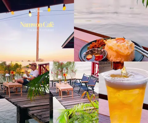 ภาพรีวิว น้ำวน คาเฟ่ • เกาะเกร็ด