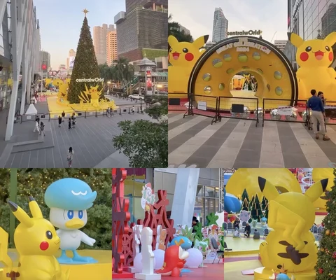 ภาพรีวิว The Great Celebration 2024 × Pikachu • centralwOrld