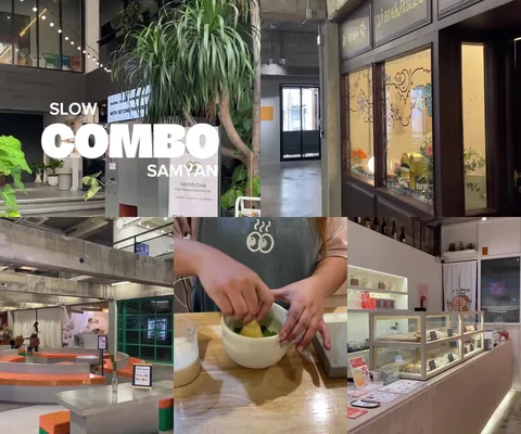 ภาพรวม 5 เฟรมจากคลิป Slowcombo • สามย่าน โดย @1.dayz