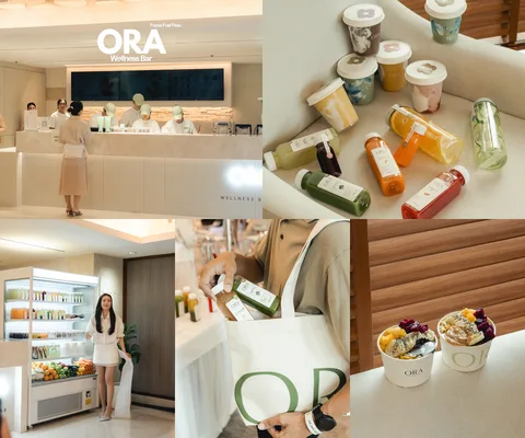 ภาพรวม 5 ภาพจากรีวิว ORA WELLNESS BAR โดย @1.dayz