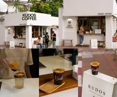 ภาพรวม 5 ภาพจากรีวิว KUDOS Coffee Bar • สีลม โดย @1.dayz