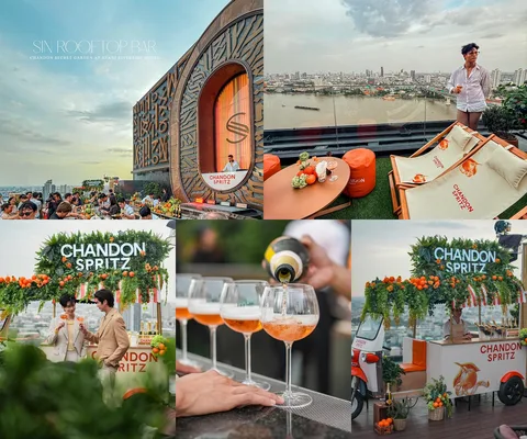 ภาพรีวิว Chandon Spritz • SIN Rooftop Bar