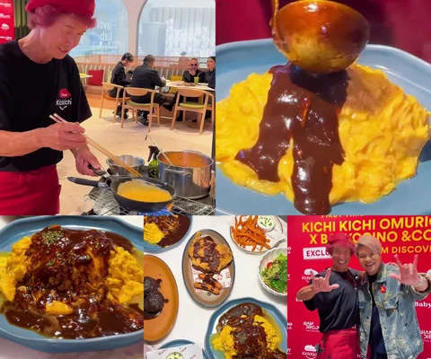 ภาพรีวิว Kichi Kichi Omurice × Babyccino & Co.