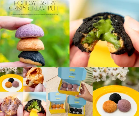 ภาพรีวิว OSAKA CRISPY CREAM PUFF • Holiday Pastry