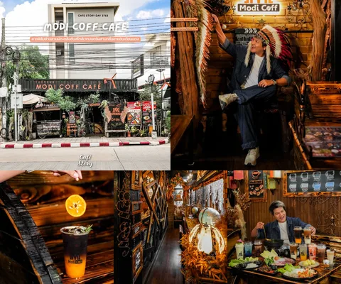 ภาพรีวิว Modi Coff Cafe’ • สวนผัก