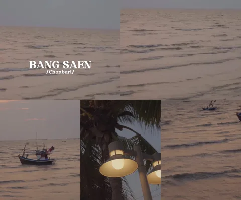 ภาพรวม 5 เฟรมจากคลิป บางแสน • บรรยากาศริมทะเล โดย @1.dayz