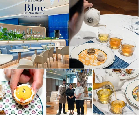 ภาพรีวิว Blue by Alain Ducasse • Tea Pairing
