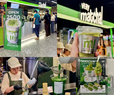 บรรยากาศและจุดเด่นของ Verymatcha! • เซ็นทรัลลาดพร้าว