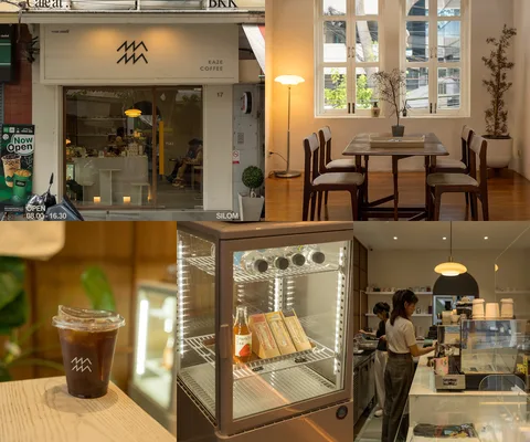 ภาพรวม 5 ภาพจากรีวิว Kaze Coffee • ซอยประมวญ โดย @1.dayz