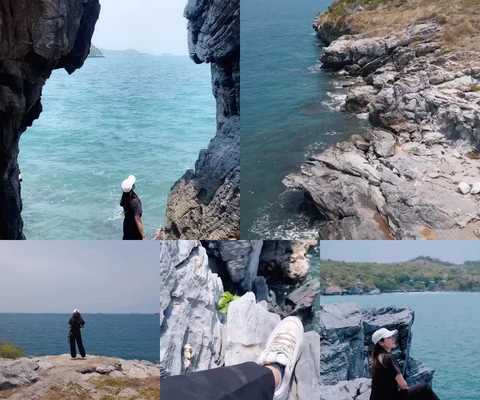 ภาพรีวิว ปลายแหลมถ้ำพัง • เกาะสีชัง