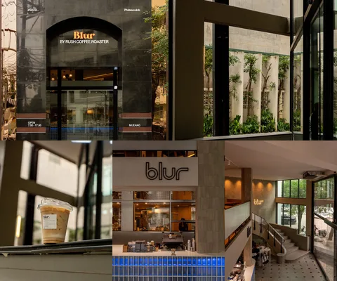 ภาพรวม 5 ภาพจากรีวิว Blur by Rush Coffee Roaster • พิษณุโลก โดย @1.dayz