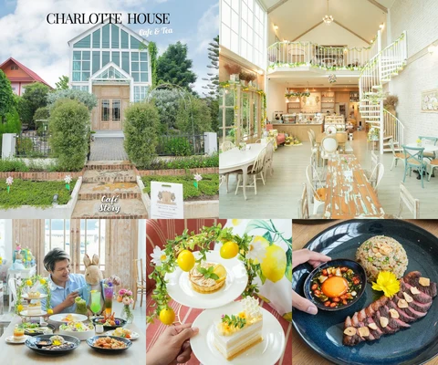 ภาพรีวิว Charlotte House Cafe & Tea — ธีมเลมอน 2567