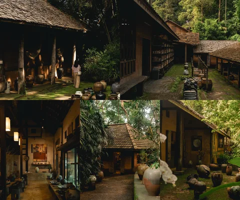 ภาพรวม 5 ภาพจากรีวิว ดอยดินแดง • Doy Din Dang Pottery โดย @1.dayz