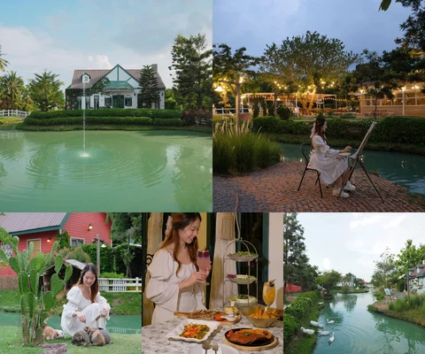 ภาพรีวิว ปานชีวา Restaurant & Cafe • ไทรน้อย
