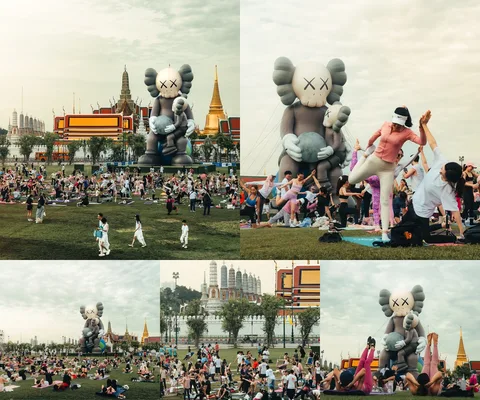 ภาพรีวิว KAWS:HOLIDAY • Pilates & Yoga