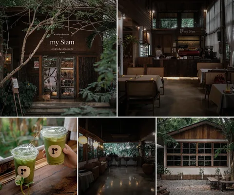 ภาพรวม 5 ภาพแรกจากโพสต์รีวิว mySiam ไม้สยาม
